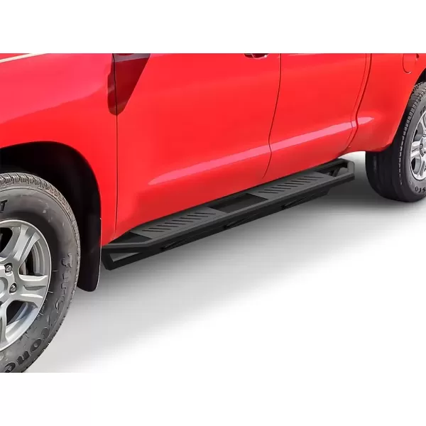 imageAPS 65in Side Armor Stainless Steel Running Boards Compatible with Toyota Tundra 20072021 Double Cab Nerf Bars Side Steps Side Bars