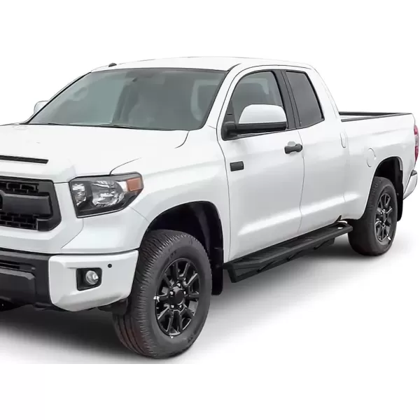 imageAPS 65in Side Armor Stainless Steel Running Boards Compatible with Toyota Tundra 20072021 Double Cab Nerf Bars Side Steps Side Bars