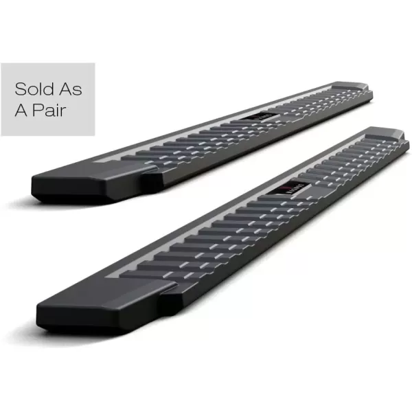 imageAPS Black Blow Molding Style Nerf Bars Running Boards Compatible with Chevy Silverado GMC Sierra 20072018 Double Cab Extended Cab ampamp 2500 HD 2019 Exclude 07 ClassicInclude 19 1500 LDBlack