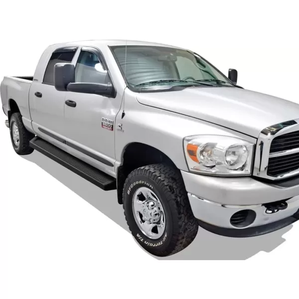 imageAPS Black Running Board Running Boards Nerf Bars Side Steps Step Rail Compatible with Ram 1500 20092018 Crew Cab ampamp Ram 2500 3500 20102024Aluminum Black