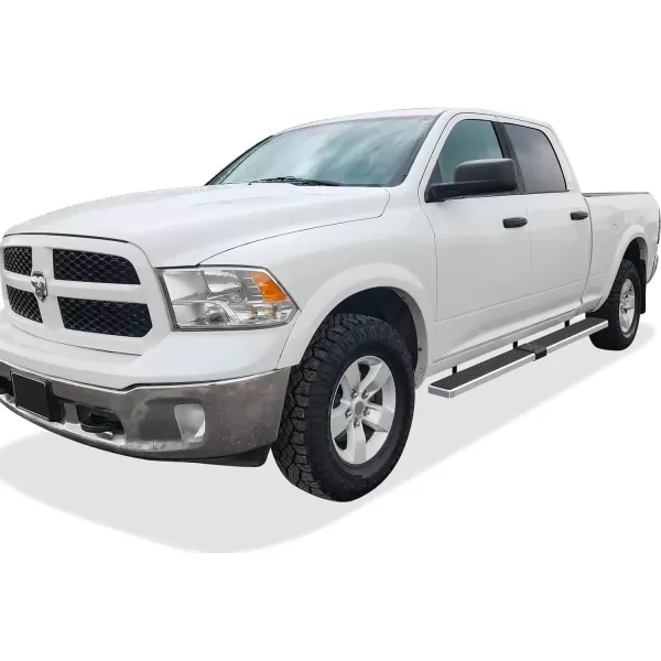 imageAPS Black Running Board Running Boards Nerf Bars Side Steps Step Rail Compatible with Ram 1500 20092018 Crew Cab ampamp Ram 2500 3500 20102024Stainless Steel Polished