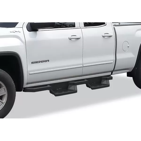 imageAPS Drop Steps Running Boards Compatible with Chevy Silverado GMC Sierra 20072018 Extended Cab