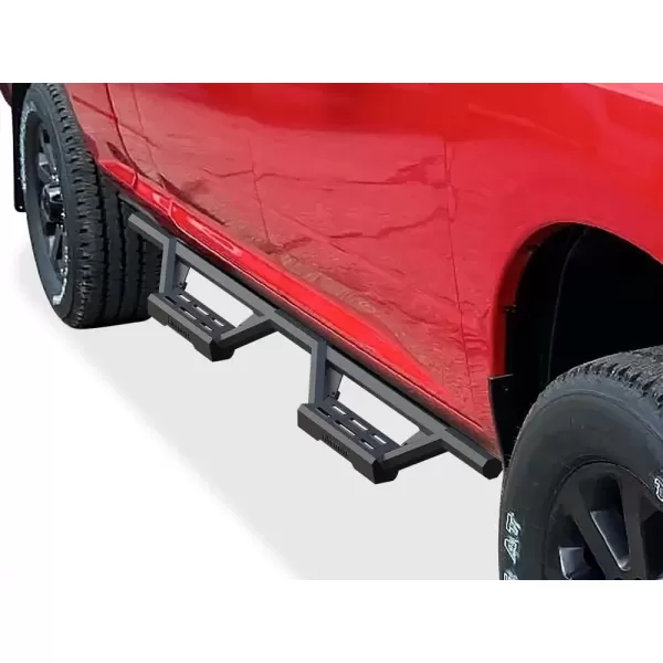 imageAPS Drop Steps Running Boards Compatible with Ram 1500 20092018 Crew Cab ampamp Ram 2500 3500 20102024 Stainless Steel Side BarsBlack