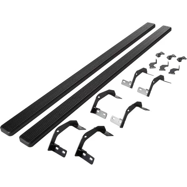 imageAPS IBDZ4791 Black 5quot Running Board Side Step iBoard Third Generation For Selected Dodge Ram 150025003500 Crew Cab Aluminum5 inches