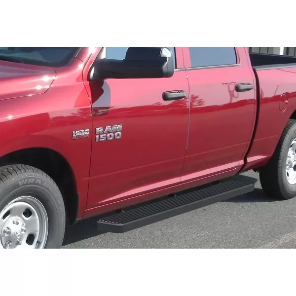 imageAPS IBDZ4791 Black 5quot Running Board Side Step iBoard Third Generation For Selected Dodge Ram 150025003500 Crew Cab Aluminum5 inches