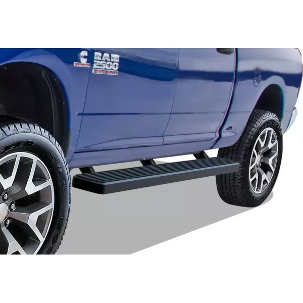 imageAPS IBDZ4791 Black 5quot Running Board Side Step iBoard Third Generation For Selected Dodge Ram 150025003500 Crew Cab Aluminum6 inches