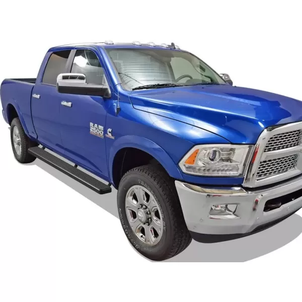 imageAPS Running Boards 6in Black Compatible with Ram 1500 20092018 Crew Cab ampamp Ram 2500 3500 20102024 Stainless Steel Nerf Bars Side Steps Side Bars