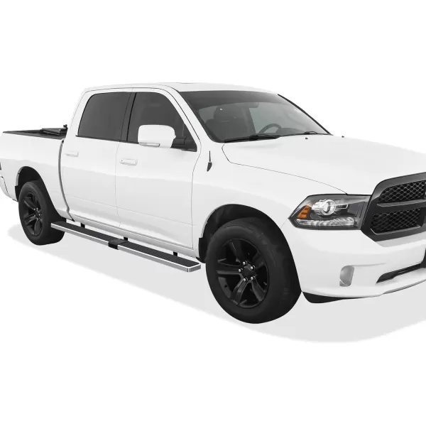 imageAPS Running Boards Style Compatible with Ram 1500 20092018 Crew Cab ampamp Ram 2500 3500 20102024 Nerf Bars Side Steps Side BarsAluminum Silver