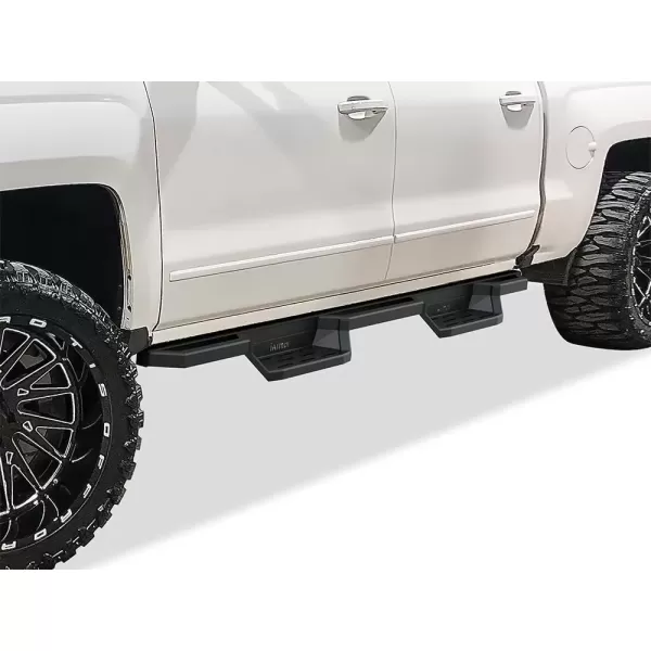 imageAPS Drop Steps Running Boards Compatible with Chevy Silverado GMC Sierra 20072018 Crew Cab