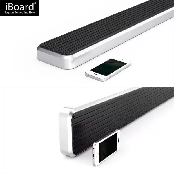 imageAPS Premium 5in Stainless Steel Running Boards Compatible with Ford F150 SuperCrew Cab ampamp 1725 F250 1525