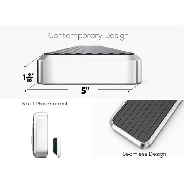 imageAPS Running Boards 5 inches Compatible with Chevy Silverado GMC Sierra 1500 20072018 ampamp 2500 HD 3500 HD 2019 Crew Cab Exclude 07 Classic Stainless Steel Nerf Bars Side Steps Side BarsStainless Steel Polished