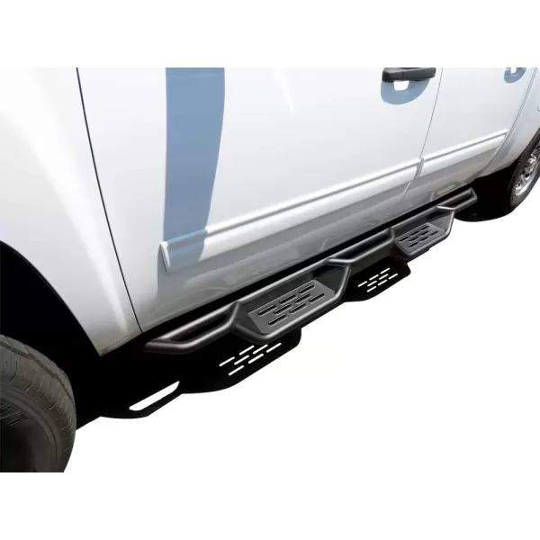 imageAPS Stainless Steel Pocket Steps Running Boards Side Bars Compatible with Chevy Silverado GMC Sierra 1500 20072018 Crew Cab ampamp 2500 3500 HD 2019 Crew Cab Exclude 07 ClassicBlack