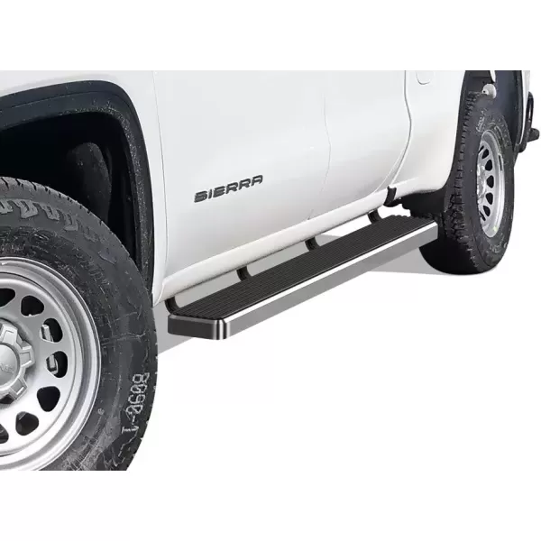 imageAPS Wheel to Wheel Board Compatible with Chevy Silverado GMC Sierra 1500 20192025 Crew Cab 65ft Bed ampamp 2500 HD 3500 HD 20202025 Silverado 1500 LTD Sierra 1500 LD 2022 Stainless SteelSilver