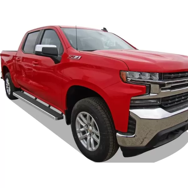 imageAPS Wheel to Wheel Board Compatible with Chevy Silverado GMC Sierra 1500 20192025 Crew Cab 65ft Bed ampamp 2500 HD 3500 HD 20202025 Silverado 1500 LTD Sierra 1500 LD 2022 Stainless SteelSilver