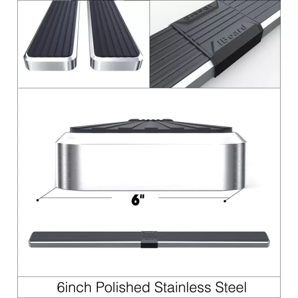 imageAPS Wheel to Wheel Board Compatible with Chevy Silverado GMC Sierra 1500 20192025 Crew Cab 65ft Bed ampamp 2500 HD 3500 HD 20202025 Silverado 1500 LTD Sierra 1500 LD 2022 Stainless SteelSilver