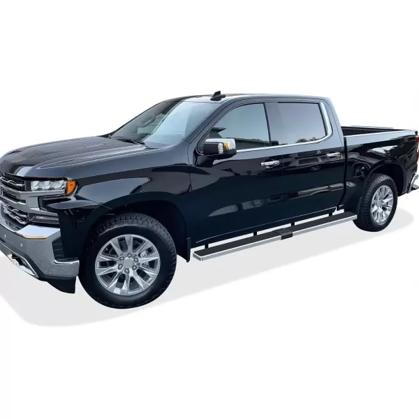 imageAPS Wheel to Wheel Board Compatible with Chevy Silverado GMC Sierra 1500 20192025 Crew Cab 65ft Bed ampamp 2500 HD 3500 HD 20202025 Silverado 1500 LTD Sierra 1500 LD 2022 Stainless SteelSilver
