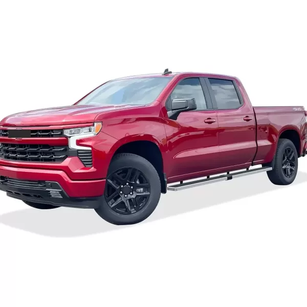 imageAPS Wheel to Wheel Board Compatible with Chevy Silverado GMC Sierra 1500 20192025 Crew Cab 65ft Bed ampamp 2500 HD 3500 HD 20202025 Silverado 1500 LTD Sierra 1500 LD 2022 Stainless SteelStainless Steel Polished