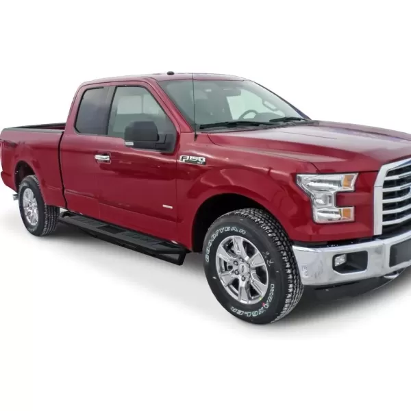 imageAPS 65in Side Armor Stainless Steel Running Boards Compatible with Ford F150 20152025 Super Cab ampamp F250 F350 Super Duty 20172025 Nerf Bars Side Steps Side Bars