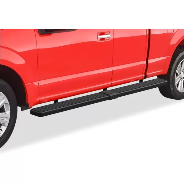 imageAPS Running Boards 5in Matte Black Compatible with Ford F150 20152025 Super Cab ampamp F250 F350 Super Duty 20172025 Stainless Steel Nerf Bars Side Steps Side BarsStainless Steel Black