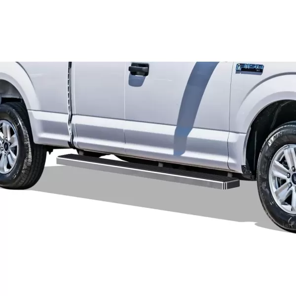 imageAPS Running Boards 5in Matte Black Compatible with Ford F150 20152025 Super Cab ampamp F250 F350 Super Duty 20172025 Stainless Steel Nerf Bars Side Steps Side BarsSilver