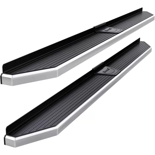 imageAPS Running Boards Nerf Bars Side Steps Step Bars Compatible with Nissan Frontier 20052025 Crew Cab Black Powder Coated 6 inchesPolished