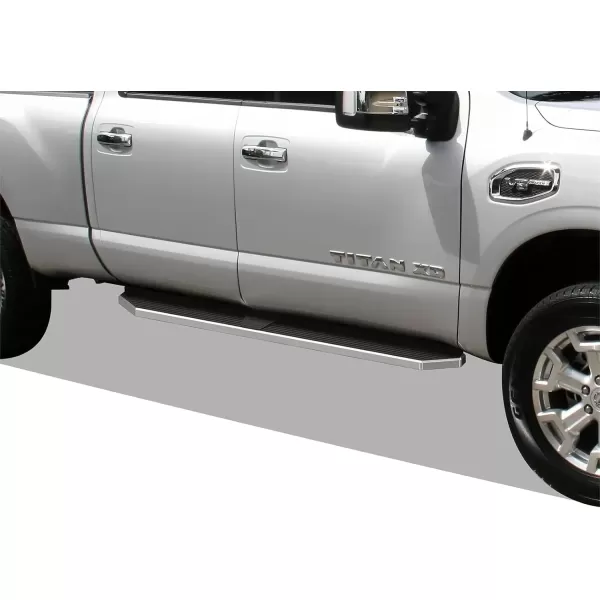 imageAPS Running Boards Nerf Bars Side Steps Step Bars Compatible with Nissan Frontier 20052025 Crew Cab Black Powder Coated 6 inchesPolished