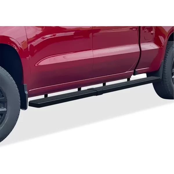 imageAPS Stainless Steel 6in Wheel to Wheel Bars Compatible with Chevy Silverado GMC Sierra 1500 20192025 Crew Cab 65ft Bed ampamp 2500 HD 3500 HD 20202025 Silverado 1500 LTD Sierra 1500 LD 2022Black