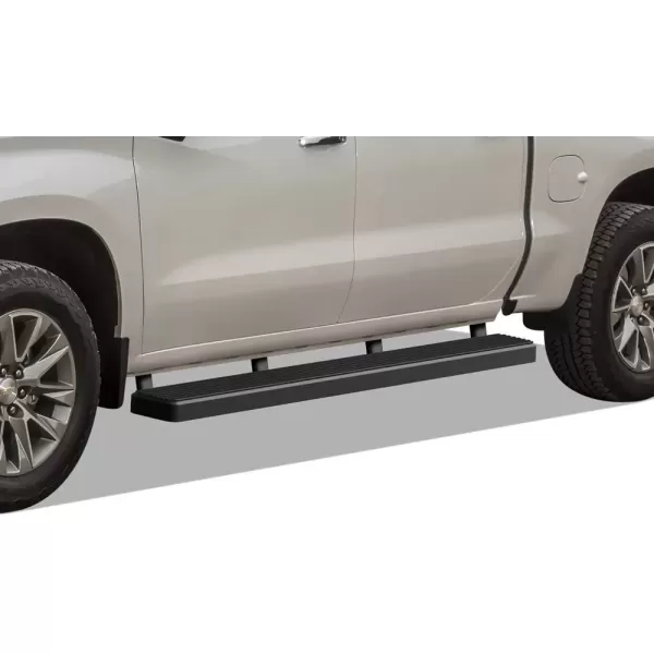 imageAPS Stainless Steel 6in Wheel to Wheel Bars Compatible with Chevy Silverado GMC Sierra 1500 20192025 Crew Cab 65ft Bed ampamp 2500 HD 3500 HD 20202025 Silverado 1500 LTD Sierra 1500 LD 2022Stainless Steel Black