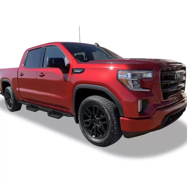 imageAPS Wheel to Wheel Black 6in Drop Bars Compatible with Chevy Silverado GMC Sierra 1500 20192024 Crew Cab 55ft Bed ampamp 2500 HD 3500 HD 20202024 Silverado 1500 LTD Sierra 1500 LD 2022