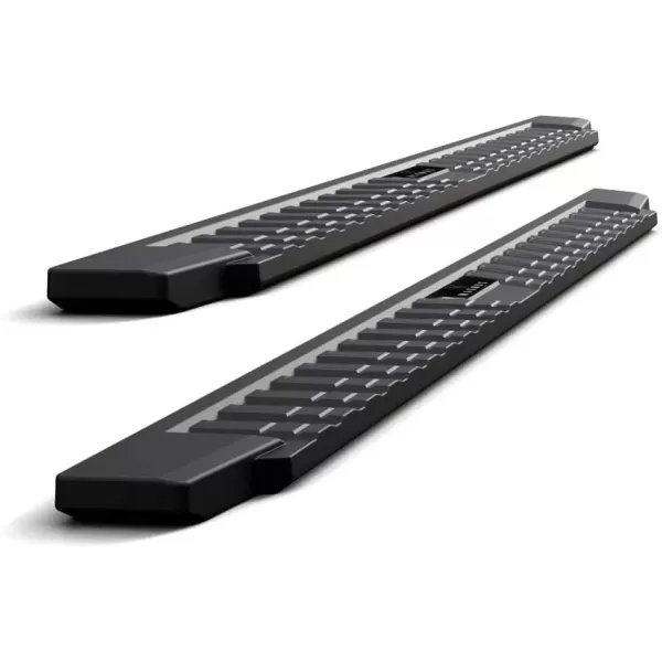 imageAPS Black Blow Molding Style Nerf Bars Running Boards Compatible with Nissan Frontier 20052024 Crew Cab