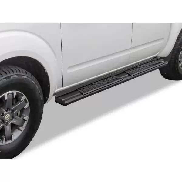 imageAPS Black OE Style Nerf Bars Running Boards Compatible with Nissan Frontier 20052024 Crew Cab