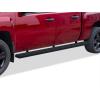 imageAPS 5in WheeltoWheel Black Nerf Bars Compatible with Silverado Sierra Crew Cab 56ft Bed 0113