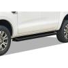 imageAPS Black Running Boards Style Compatible with Ford Ranger 20192023 SuperCrew Cab 4Door Nerf Bars Side Steps 6in WideAluminum Black