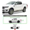 imageAPS Black Running Boards Style Compatible with Ford Ranger 20192023 SuperCrew Cab 4Door Nerf Bars Side Steps 6in WideAluminum Black