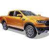 imageAPS Black Running Boards Style Compatible with Ford Ranger 20192023 SuperCrew Cab 4Door Nerf Bars Side Steps 6in WideAluminum Black