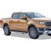 imageAPS Black Running Boards Style Compatible with Ford Ranger 20192023 SuperCrew Cab 4Door Nerf Bars Side Steps 6in WideAluminum Silver