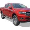 imageAPS Black Running Boards Style Compatible with Ford Ranger 20192023 SuperCrew Cab 4Door Nerf Bars Side Steps 6in WideSilver