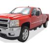 imageAPS Drop Steps Running Boards Compatible with Chevy Silverado GMC Sierra 1500 2500 3500 20012006 Crew Cab ampamp Classic 07 Stainless Steel Side BarsBlack