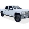 imageAPS Running Boards 6inch Black Compatible with Chevy Silverado GMC Sierra 1500 20012013 Crew Cab ampamp 2500 3500 20012014 Exclude CK Classic Stainless Steel Nerf Bars Side Steps Side BarsStainless Steel Black
