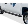 imageAPS Running Boards 6inch Black Compatible with Chevy Silverado GMC Sierra 1500 20012013 Crew Cab ampamp 2500 3500 20012014 Exclude CK Classic Stainless Steel Nerf Bars Side Steps Side BarsAluminum Black
