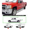 imageAPS Running Boards 6inch Black Compatible with Chevy Silverado GMC Sierra 1500 20012013 Crew Cab ampamp 2500 3500 20012014 Exclude CK Classic Stainless Steel Nerf Bars Side Steps Side BarsStainless Steel Polished