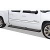imageAPS Running Boards 6inch Black Compatible with Chevy Silverado GMC Sierra 1500 20012013 Crew Cab ampamp 2500 3500 20012014 Exclude CK Classic Stainless Steel Nerf Bars Side Steps Side BarsStainless Steel Black