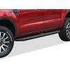 imageAPS Running Boards Nerf Bars Side Steps Step Bars Compatible with Ford Ranger 20192023 SuperCrew Cab 4Door 304 Stainless Steel Polished Silver 5 inchesStainless Steel Black