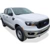 imageAPS Running Boards Nerf Bars Side Steps Step Bars Compatible with Ford Ranger 20192023 SuperCrew Cab 4Door 304 Stainless Steel Polished Silver 5 inchesStainless Steel Black