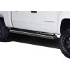 imageAPS Black 5 inches Wheel to Wheel Running Boards Nerf Bars Side Steps Compatible with Chevy Silverado GMC Sierra 1500 20012013 Crew Cab 56ft Bed ampamp 2500 3500 20012014Stainless Steel Polished