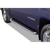 imageAPS Running Boards 6inch Black Compatible with Chevy Silverado GMC Sierra 1500 20012013 Crew Cab ampamp 2500 3500 20012014 Exclude CK Classic Stainless Steel Nerf Bars Side Steps Side BarsAluminum Silver