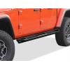 imageAPS 65in Side Armor Aluminum Running Boards Compatible with Jeep Gladiator 20202025 Crew Cab Nerf Bars Side Steps Side Bars