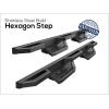 imageAPS Black 6 Inches Tubular Drop Down Style Nerf Bars Running Boards Compatible with Dodge Ram 1500 20092018 Quad CabBlack