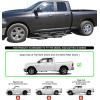 imageAPS Black 6 Inches Tubular Drop Down Style Nerf Bars Running Boards Compatible with Dodge Ram 1500 20092018 Quad CabBlack