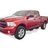 imageAPS Black 6 Inches Tubular Drop Down Style Nerf Bars Running Boards Compatible with Dodge Ram 1500 20092018 Quad CabBlack